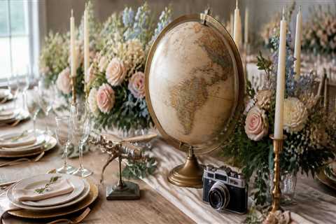 Creative Ways to Infuse Travel Themes into Your Wedding Decor